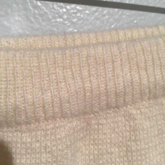 Vintage Adrienne Vittadini Lambs Wool  Knee Length Pencil Skirt Size L - Picture 4 of 6